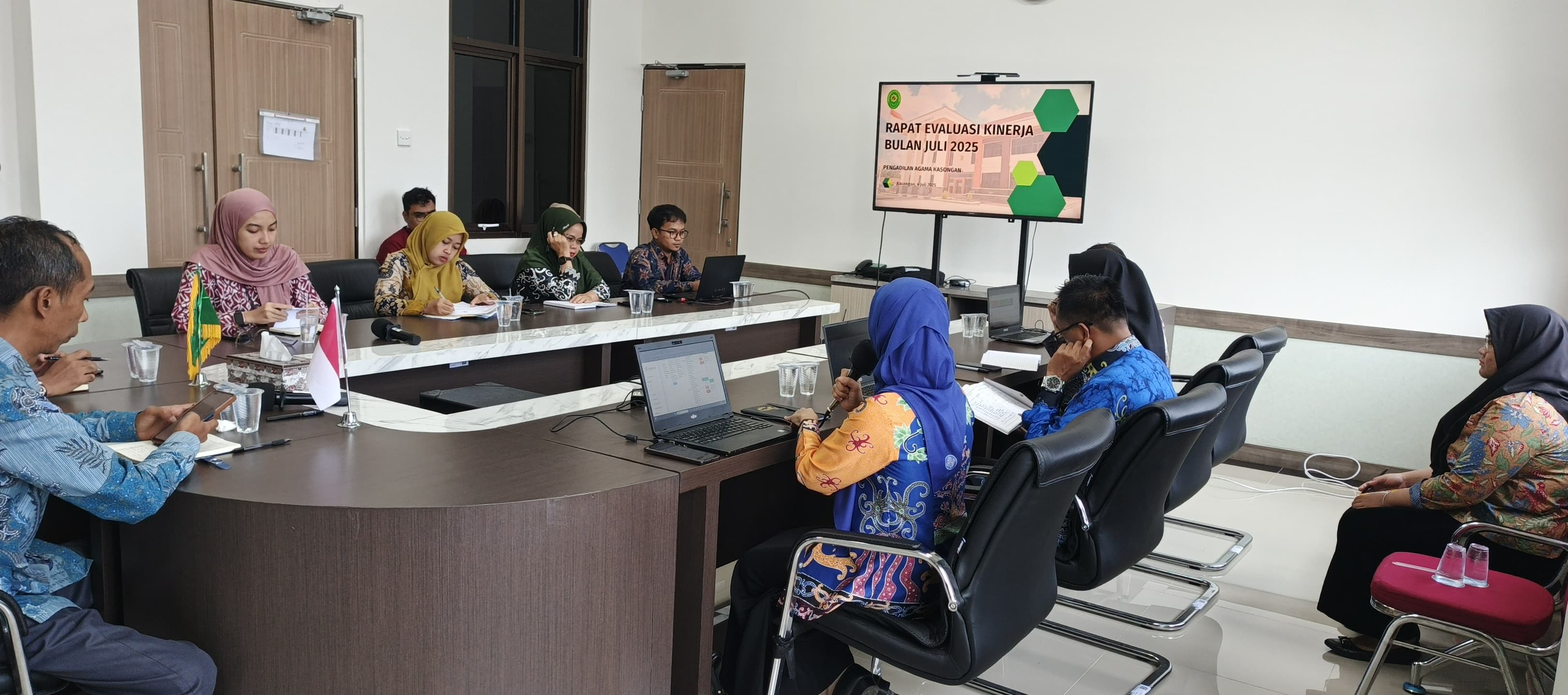 Evaluasi bulan juli 2025