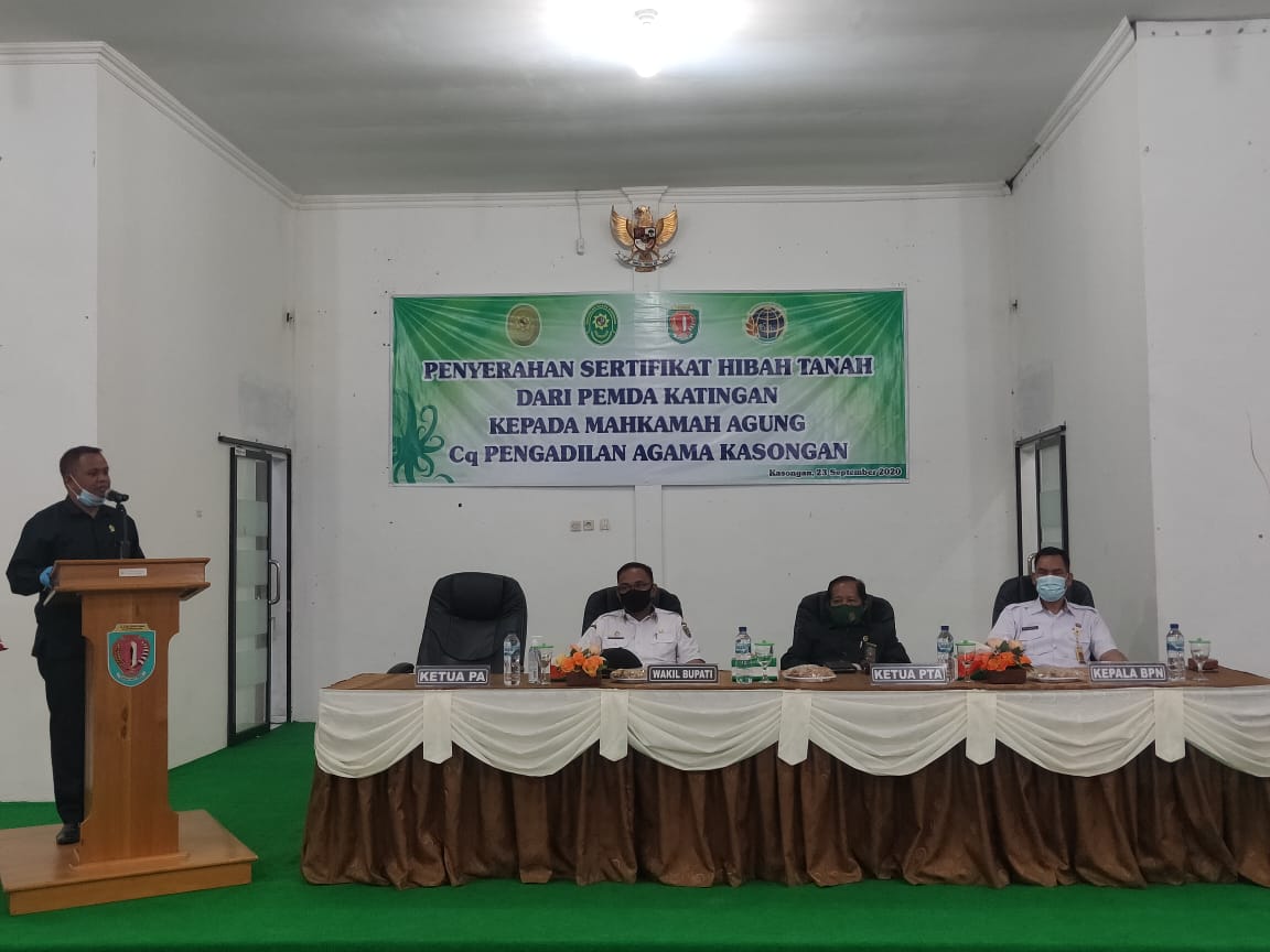 Penyerahan Sertifikat I