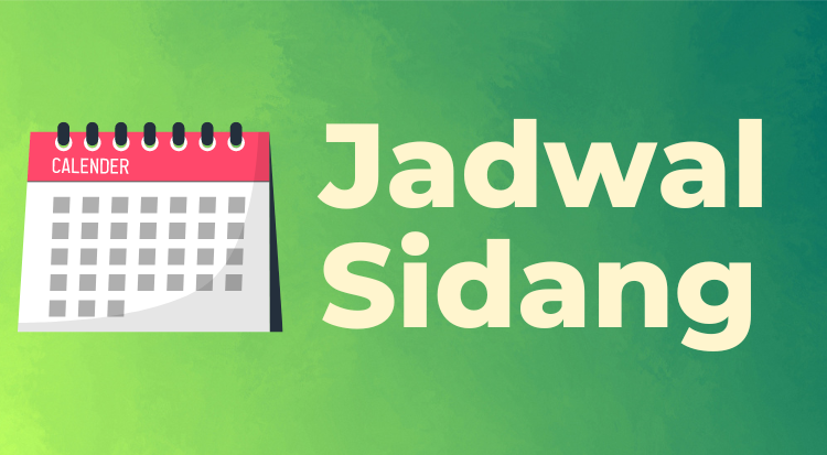 jadwal sidang